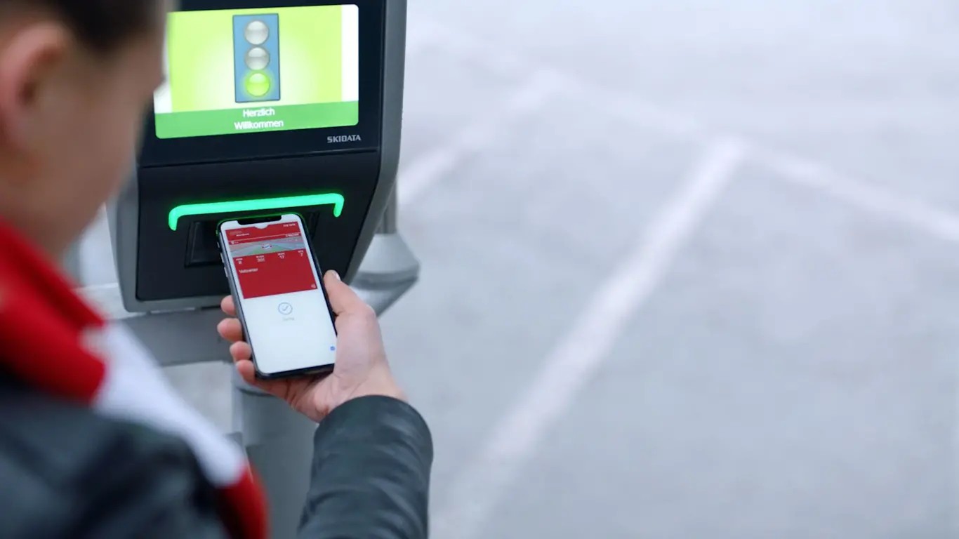 Bundesliga mobile ticket displayed on a smartphone